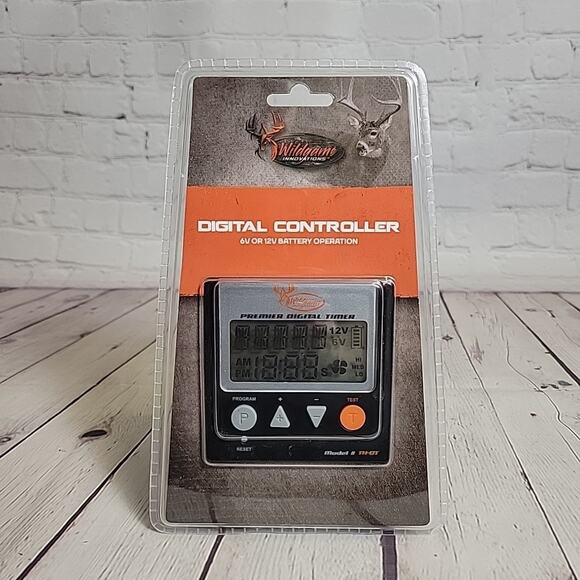 Wildgame Innovations Digital Controller Timer 6V or 12V Battery Operation TH-DT - Picture 1 of 6